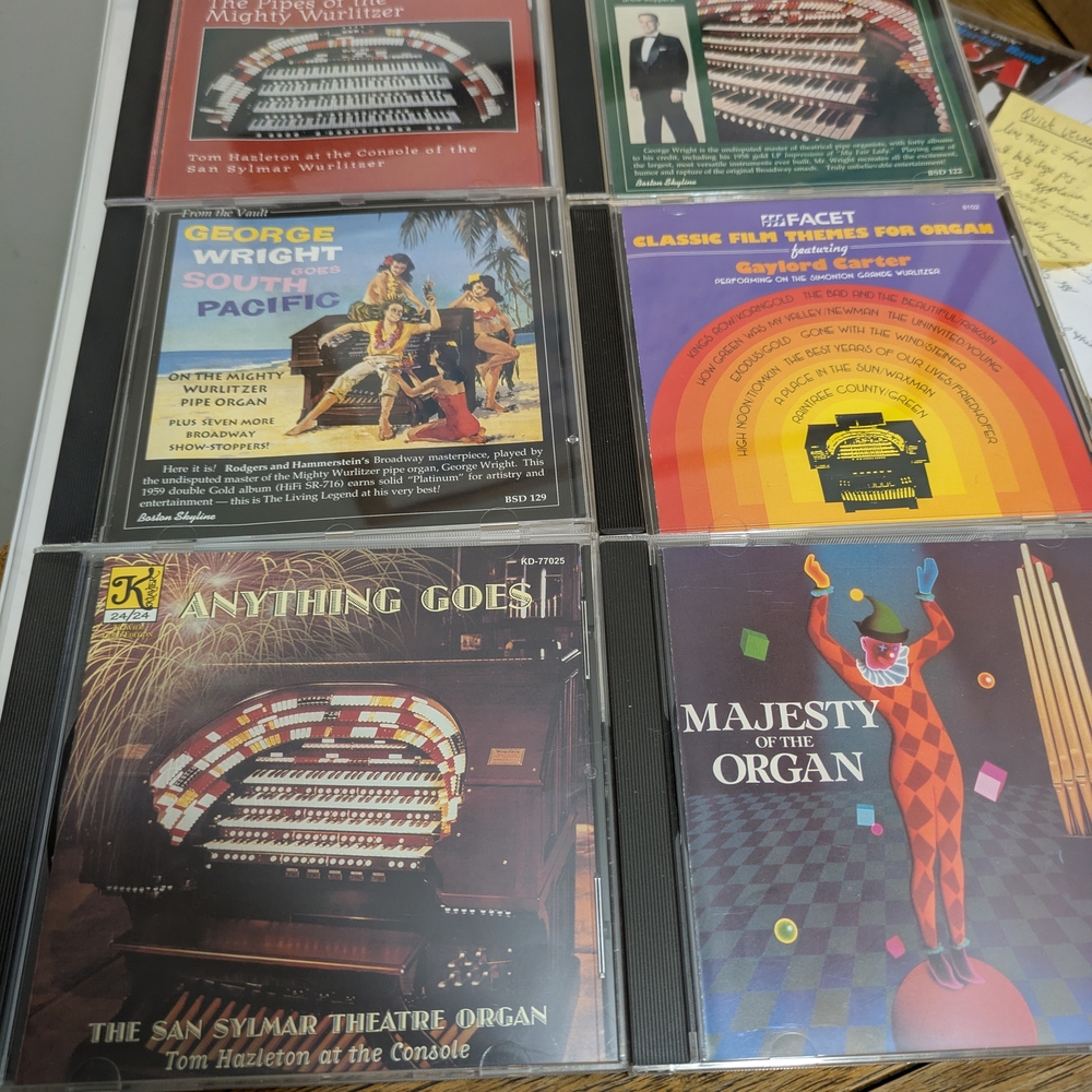 Film And Broadway Hits, Hum Along To The Big Organ Sound, 6 CD Set